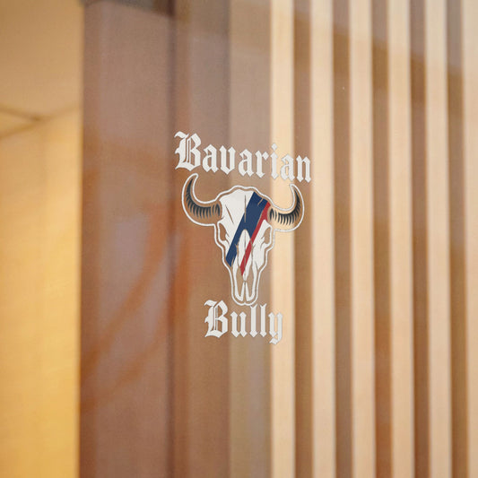 Bavarian Bully Skull Die-Cut Sticker